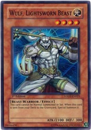 Wulf, Lightsworn Beast [LODT-EN023] Super Rare