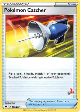 Pokemon Catcher (# Cinderace Stamped) 175/202 - Battle Academy 2022