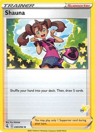 Shauna - 240/264 (#24 Pikachu Stamped)/264  Battle Academy 2022 - Promo