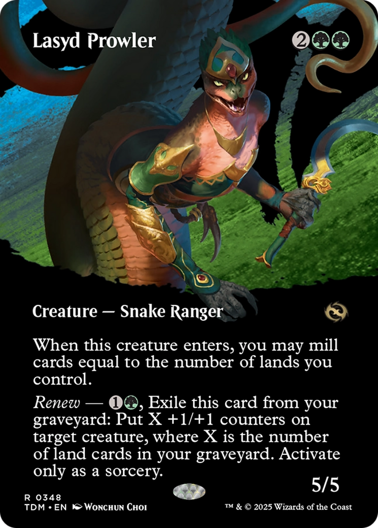 Lasyd Prowler (Borderless) (348) [Tarkir: Dragonstorm]
