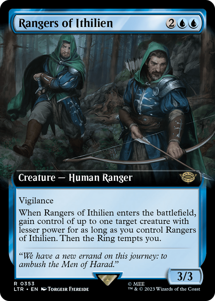 Rangers of Ithilien (Extended Art) [The Lord of the Rings: Tales of Middle-Earth] Foil