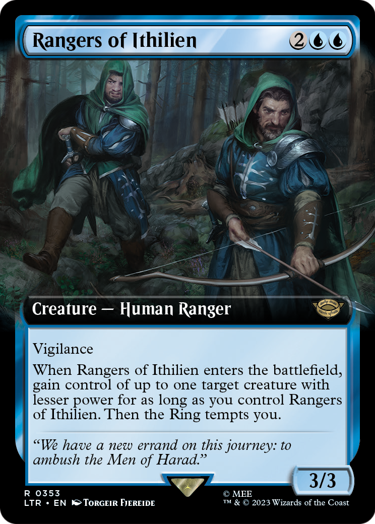 Rangers of Ithilien (Extended Art) [The Lord of the Rings: Tales of Middle-Earth] Foil