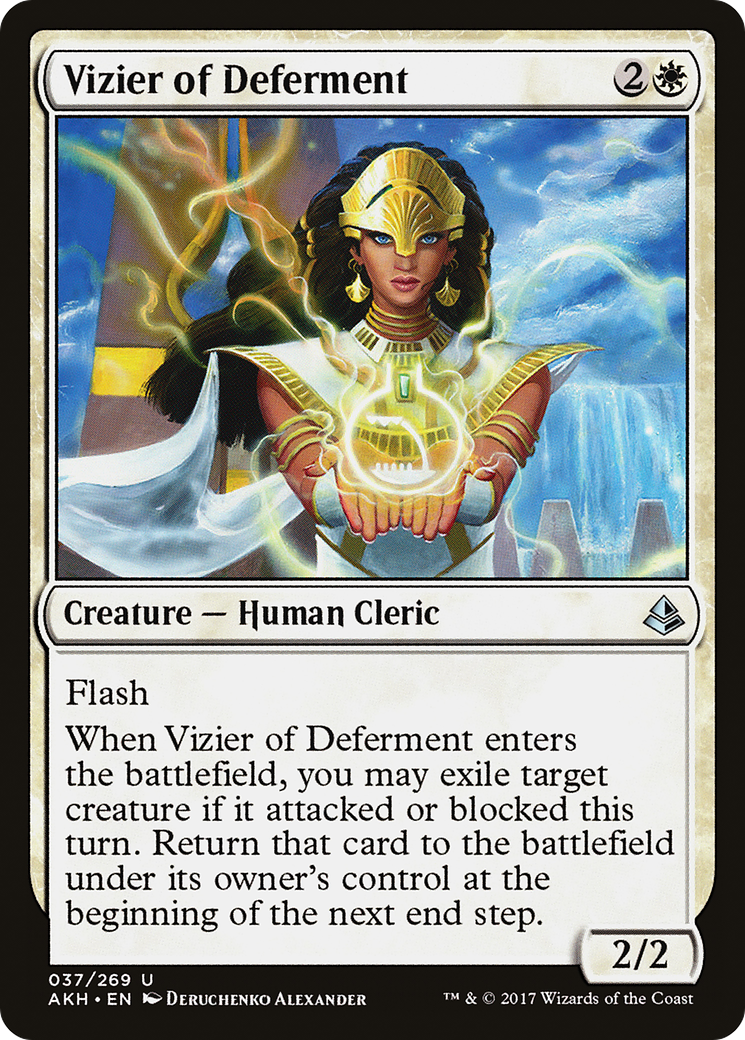Vizier of Deferment [Amonkhet] Foil