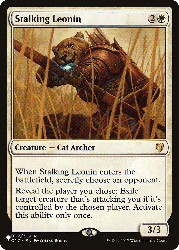 Stalking Leonin |  (C17-7) [The List]