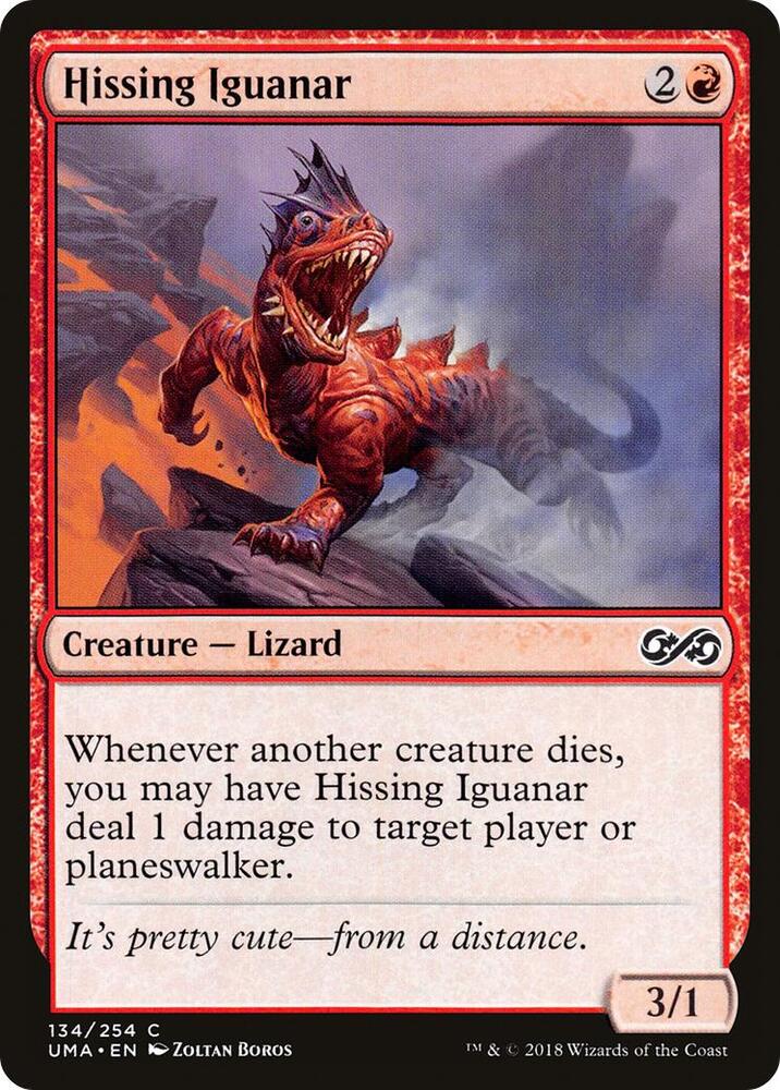Hissing Iguanar 134/254 (Ultimate Masters) 