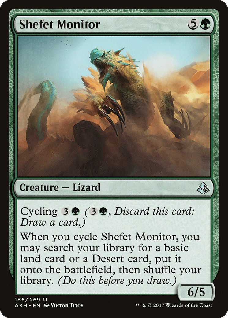 Shefet Monitor [Amonkhet] Foil