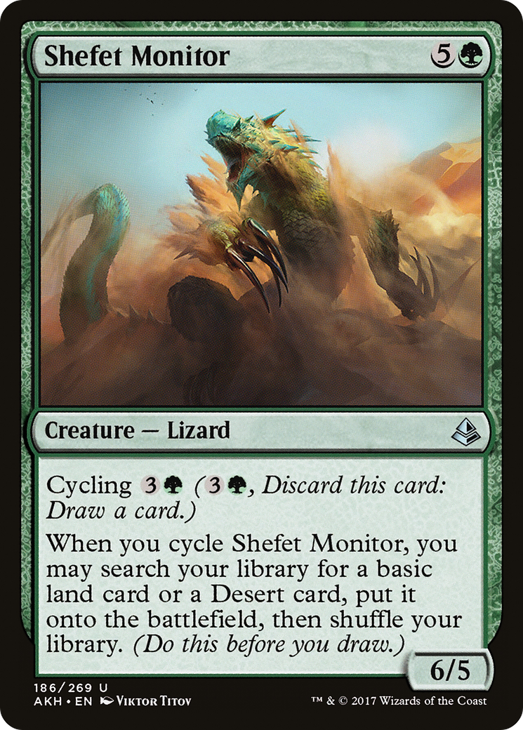 Shefet Monitor [Amonkhet] Foil