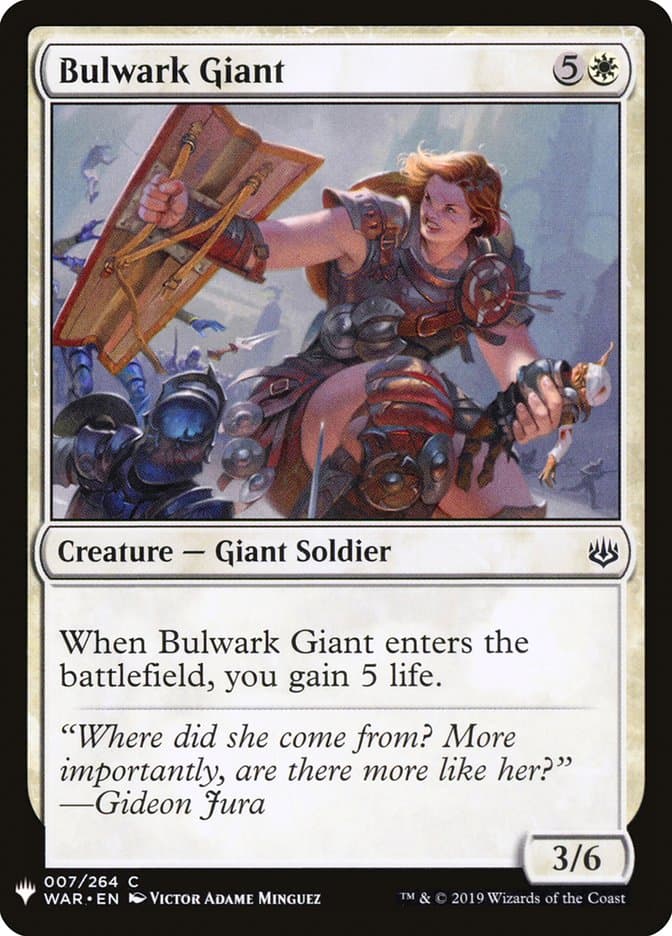 Bulwark Giant |  (WAR-7) [The List]