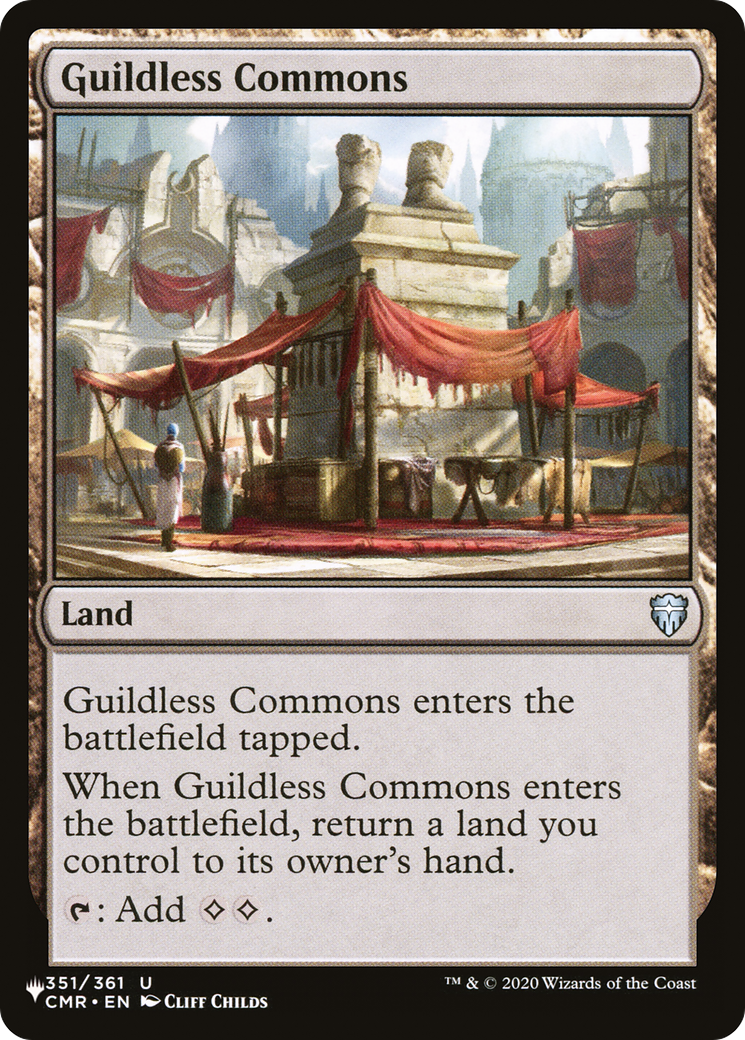 Guildless Commons |  (CMR-351) [The List]