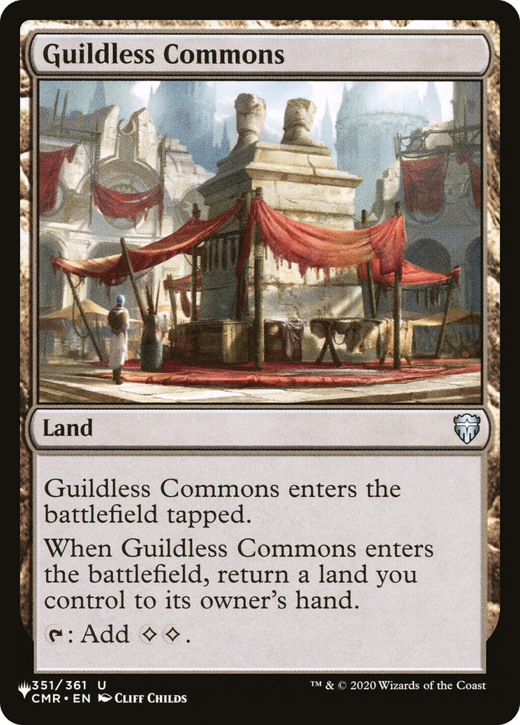 Guildless Commons |  (CMR-351) [The List]