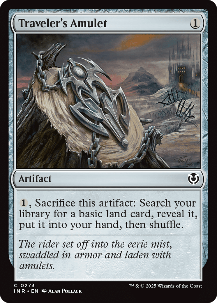 Traveler's Amulet (-273) [Innistrad Remastered]  Foil