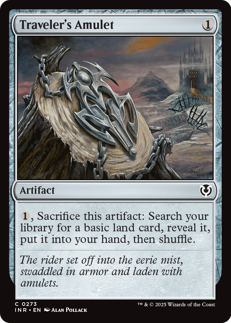 Traveler's Amulet (-273) [Innistrad Remastered]  Foil