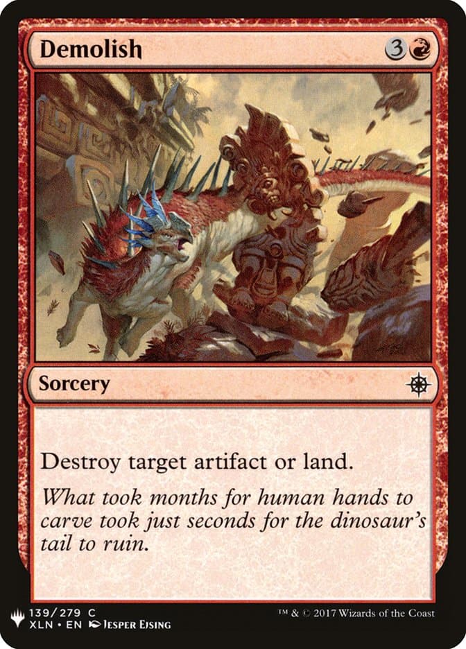 Demolish |  (XLN-139) [The List]