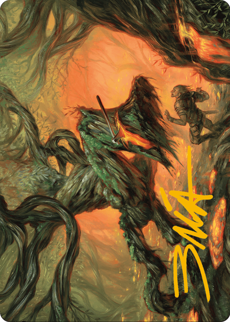 Stump Stomp // Stump Stomp (AMH3-020) - Modern Horizons 3 Art Series (Borderless) Foil