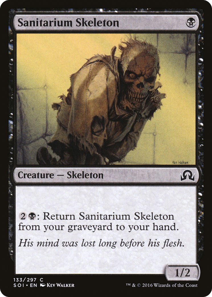 Sanitarium Skeleton [Shadows over Innistrad] Foil