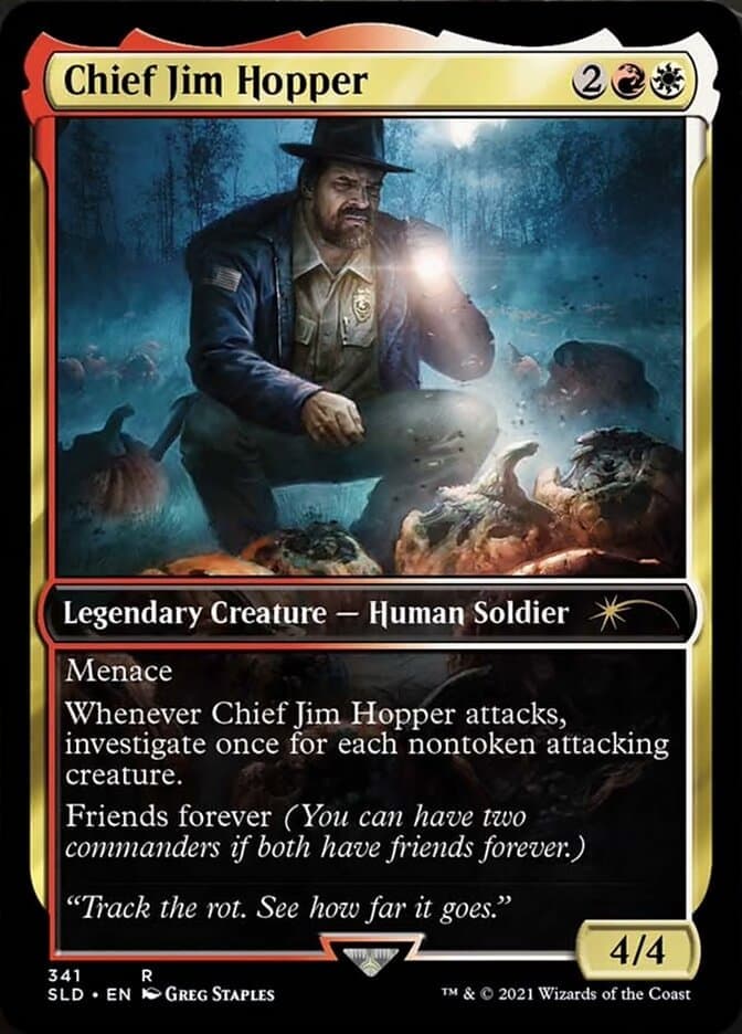 Chief Jim Hopper [Secret Lair Drop Series] Foil