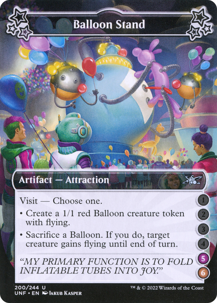 Balloon Stand (5-6) [Unfinity] Foil