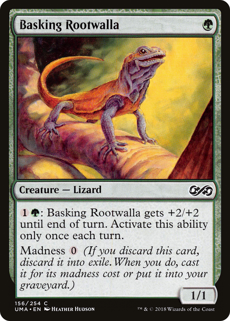 Basking Rootwalla [Ultimate Masters] Foil