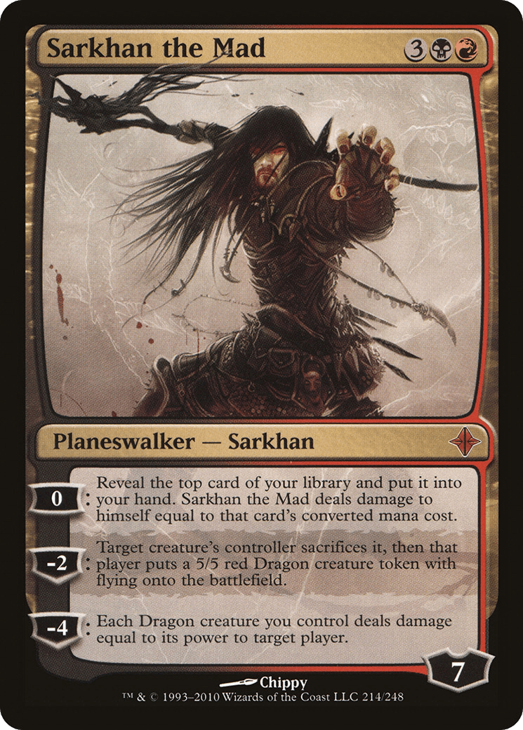 Sarkhan the Mad [Rise of the Eldrazi] Foil