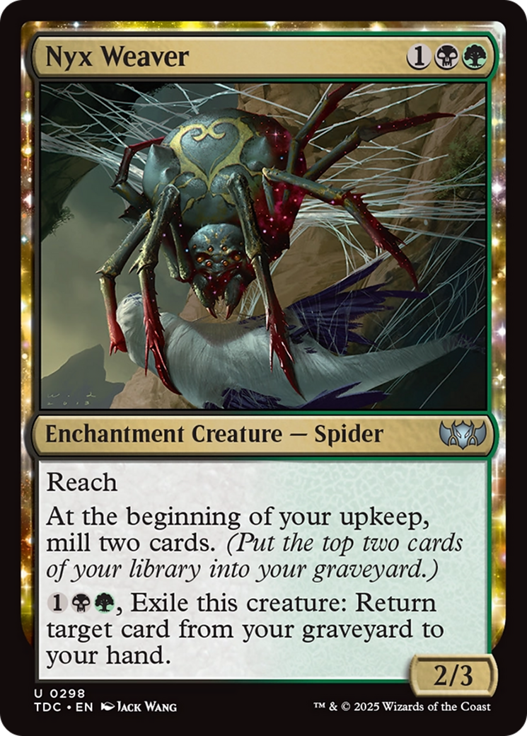 Nyx Weaver (298) [Commander: Tarkir: Dragonstorm]