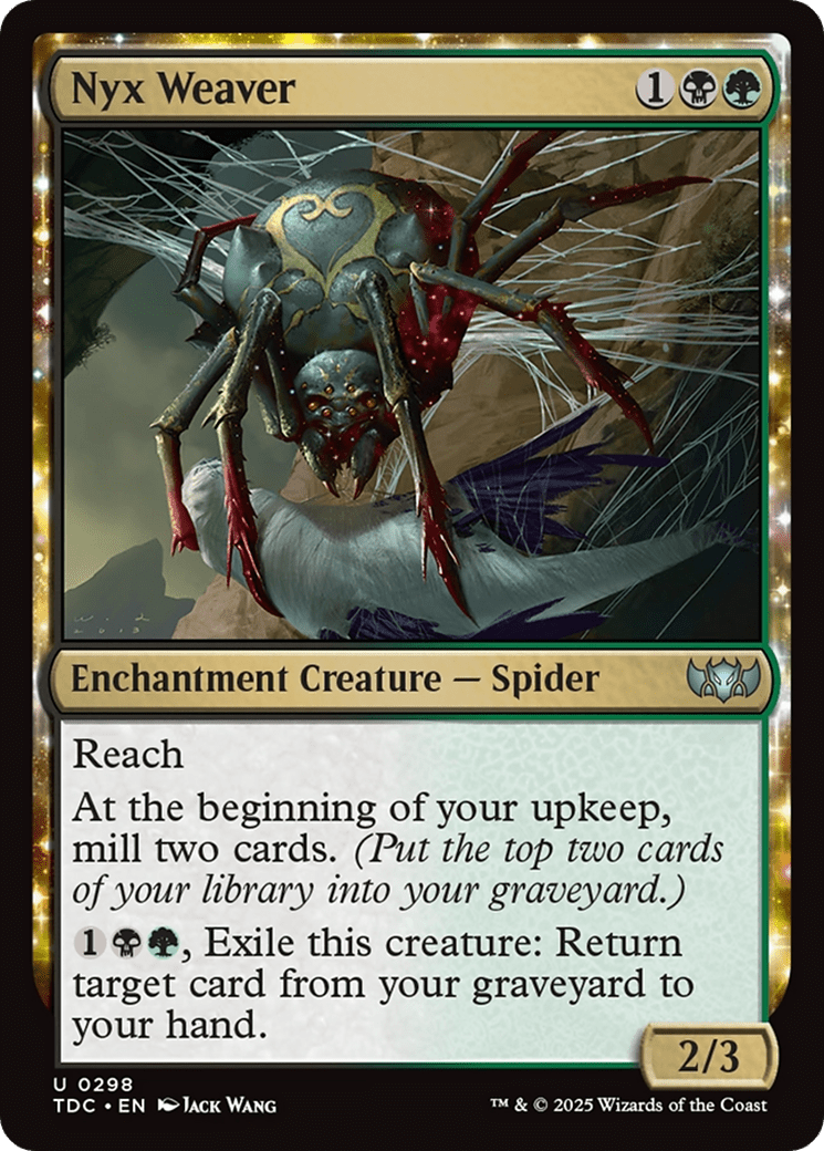 Nyx Weaver (298) [Commander: Tarkir: Dragonstorm]