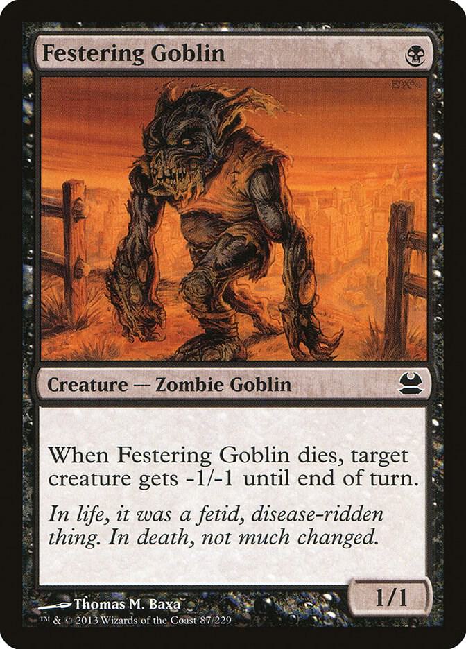 Festering Goblin 87/229 (Modern Masters) 