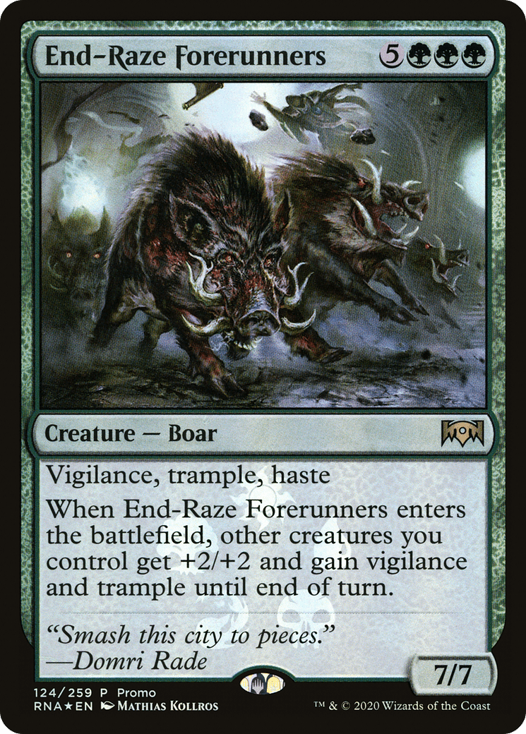 End-Raze Forerunners [Ravnica Allegiance Promos]