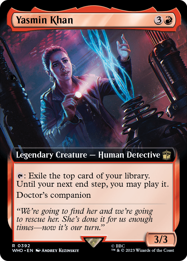 Yasmin Khan (Extended Art) [Doctor Who] Foil