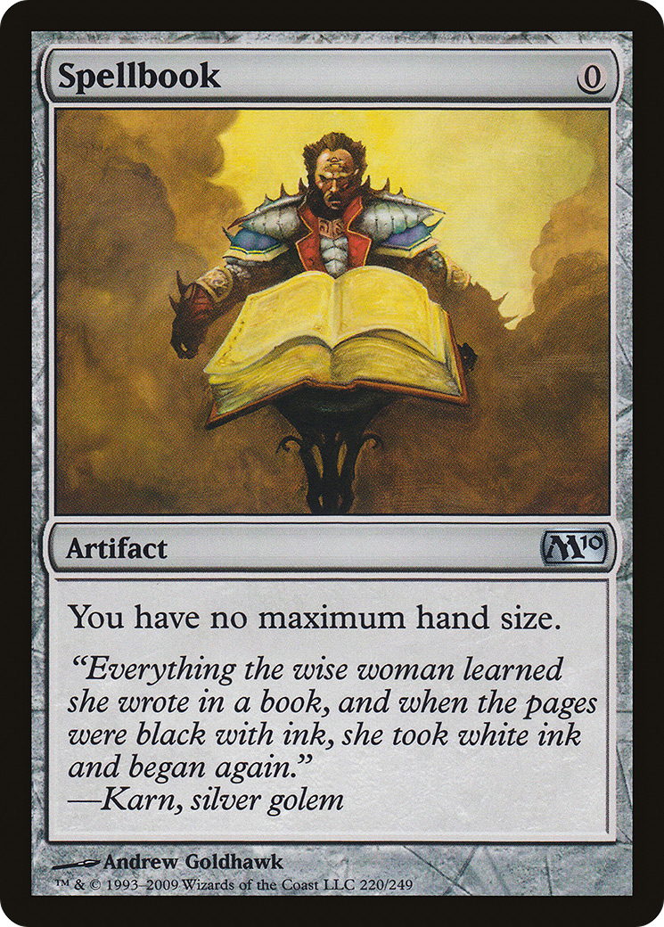 Spellbook [Magic 2010] Foil
