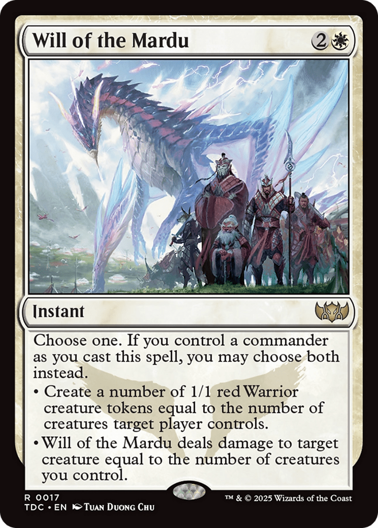 Will of the Mardu (017) [Commander: Tarkir: Dragonstorm]
