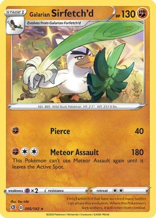 Galarian Sirfetch'd 95/192 - Deck Exclusives