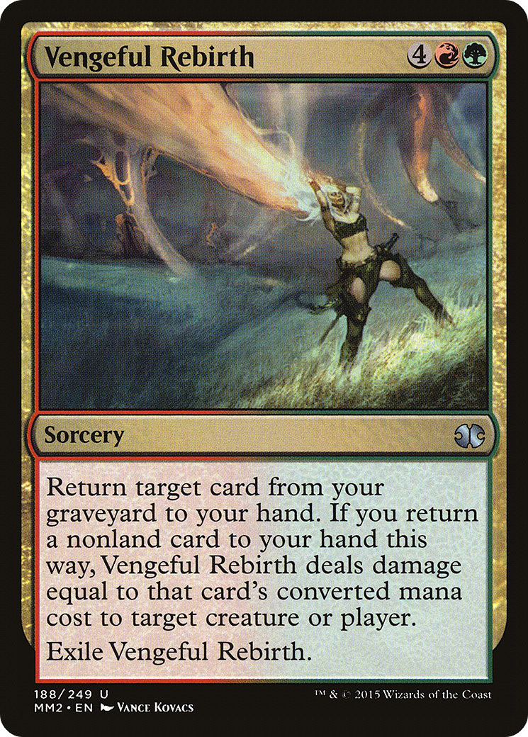 Vengeful Rebirth [Modern Masters 2015] Foil