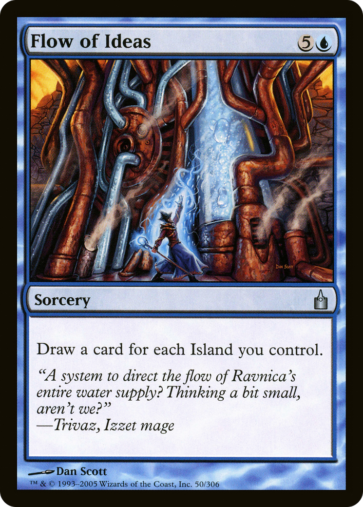 Flow of Ideas [Ravnica: City of Guilds] Foil