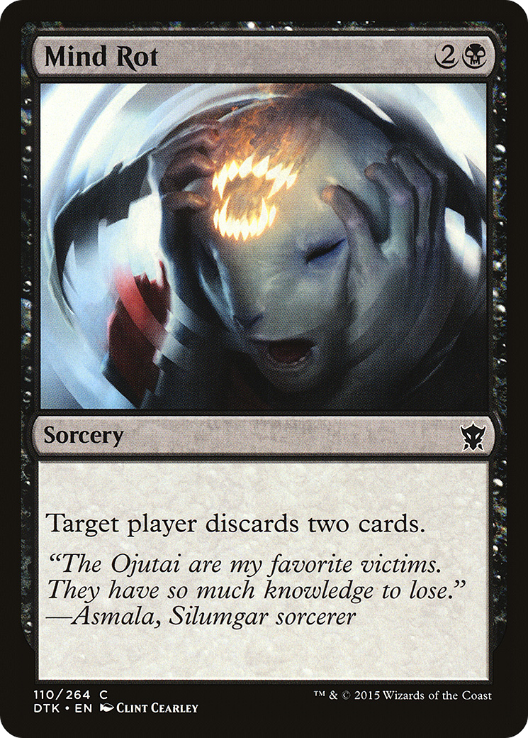 Mind Rot [Dragons of Tarkir] Foil