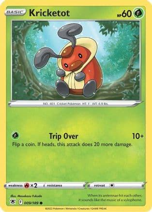 Kricketot 009/189 - SWSH10 Astral Radiance
