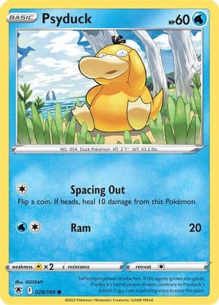 Psyduck 028/189 - SWSH10 Astral Radiance Reverse Holofoil