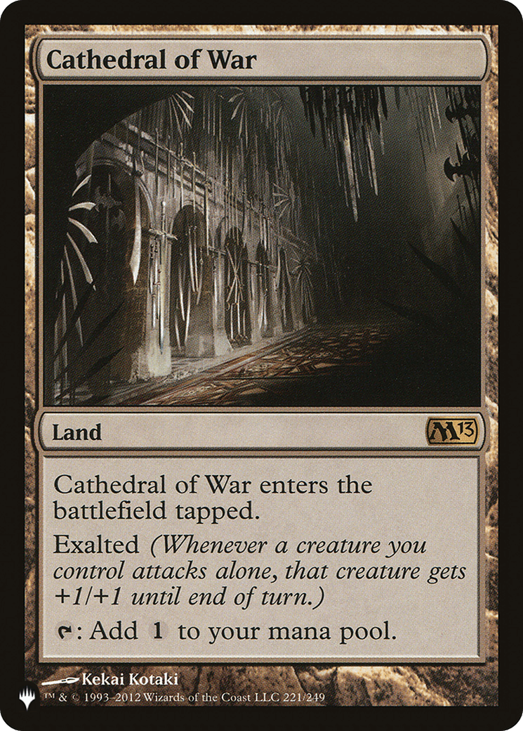 Cathedral of War |  (M13-221) [The List]