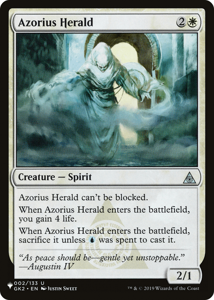 Azorius Herald |  (GK2-2) [The List]