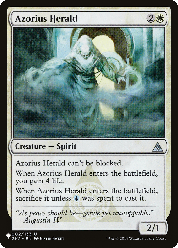 Azorius Herald |  (GK2-2) [The List]