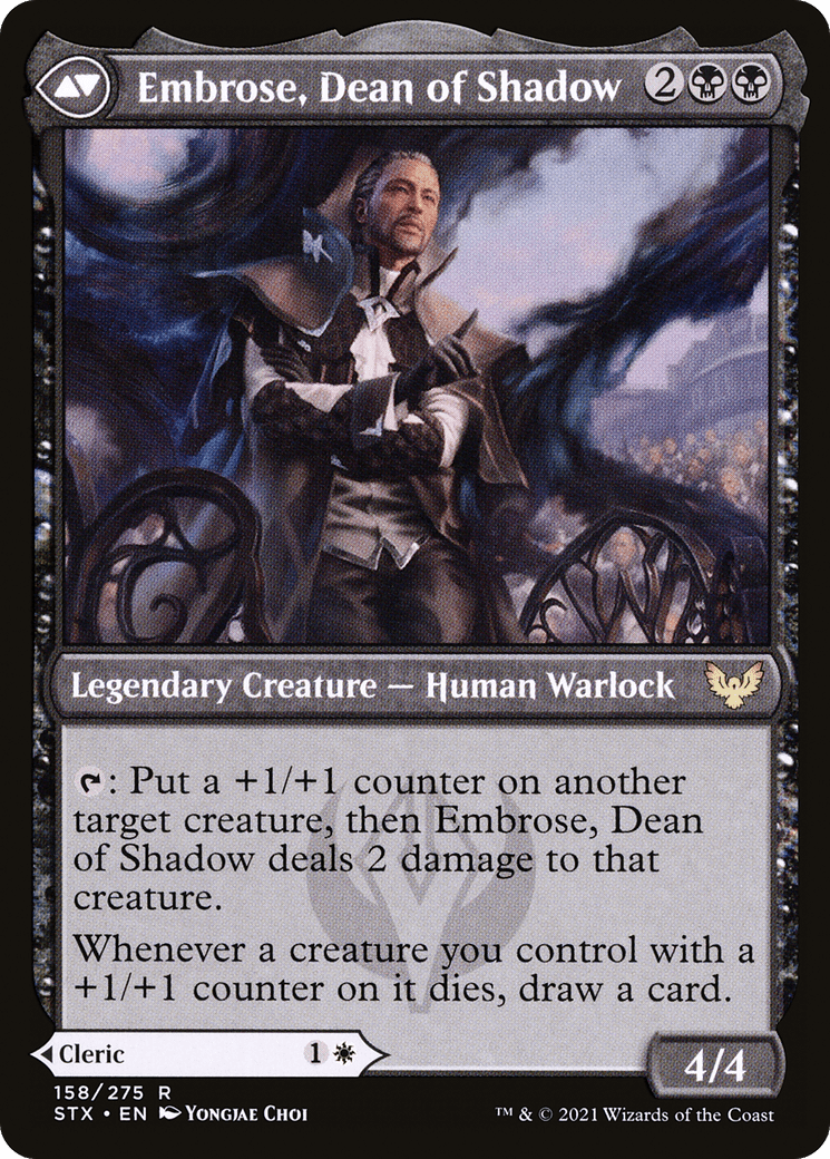 Shaile, Dean of Radiance // Embrose, Dean of Shadow |  (STX-158) [The List]