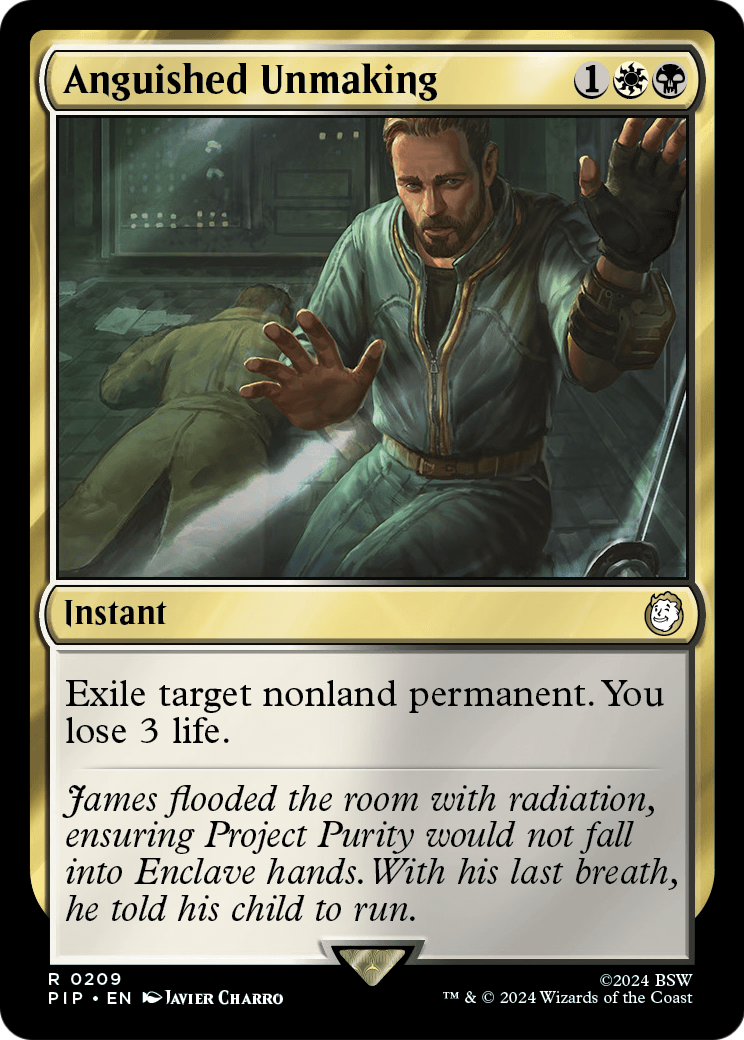 Anguished Unmaking [Fallout] Foil