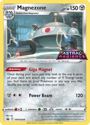 Magnezone SWSH208  - Holofoil SWSH Sword & Shield Promo Cards - Promo