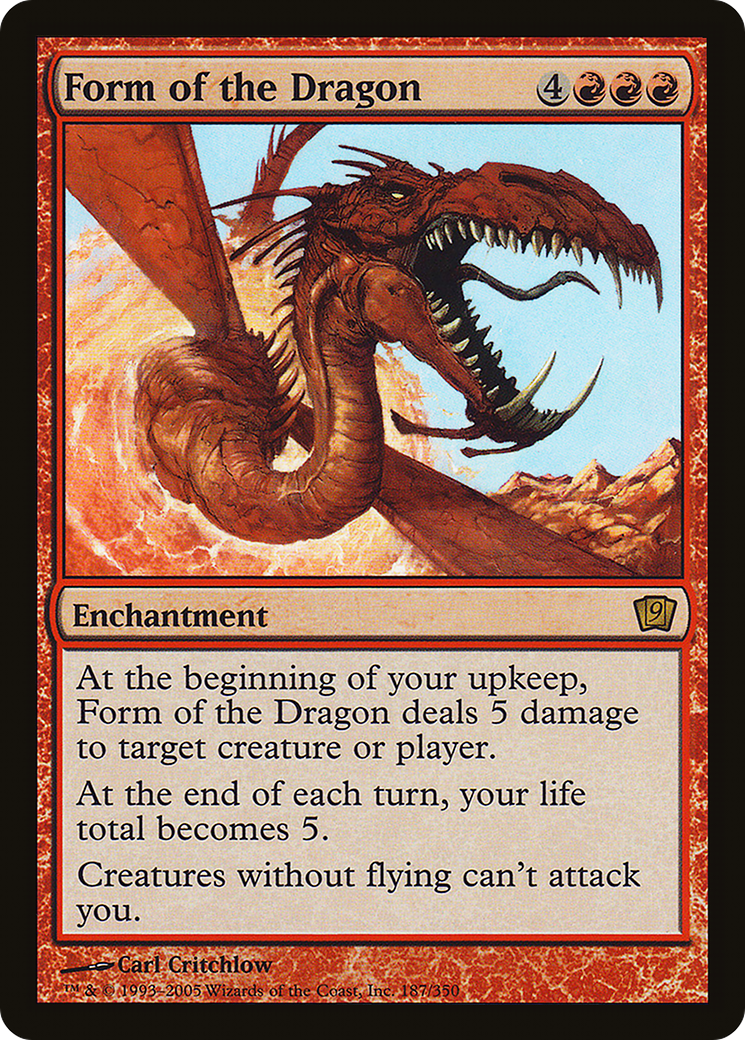 Form of the Dragon [Ninth Edition] Foil