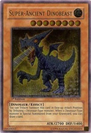 Super-Ancient Dinobeast [LODT-EN088] Ultimate Rare