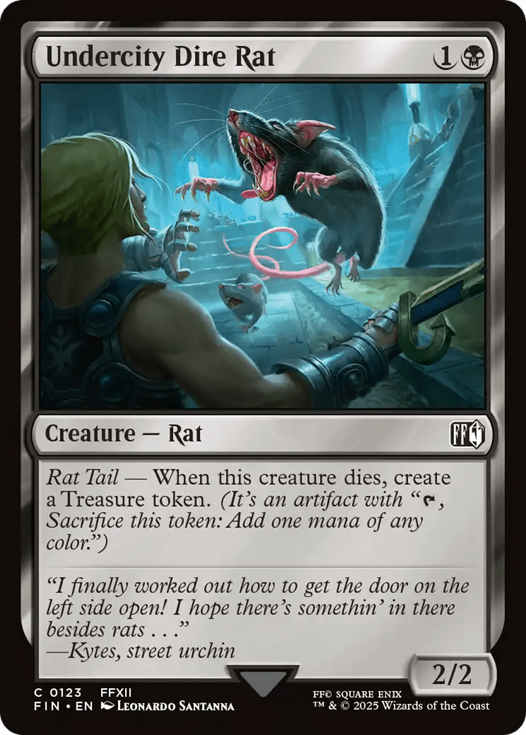 Undercity Dire Rat (123) [FINAL FANTASY]
