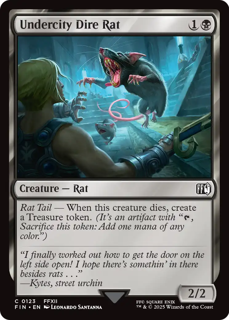 Undercity Dire Rat (123) [FINAL FANTASY]