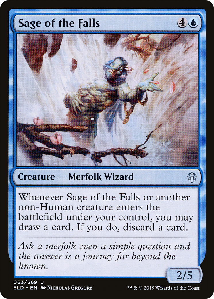 Sage of the Falls [Throne of Eldraine]