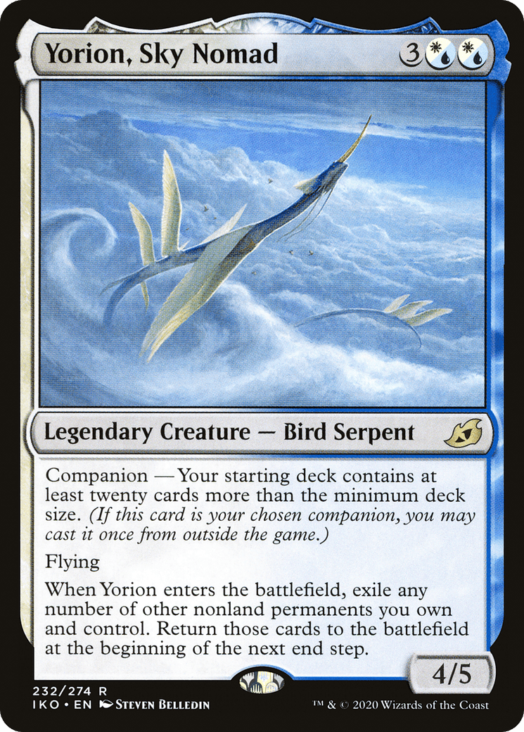 Yorion, Sky Nomad [Ikoria: Lair of Behemoths] Foil