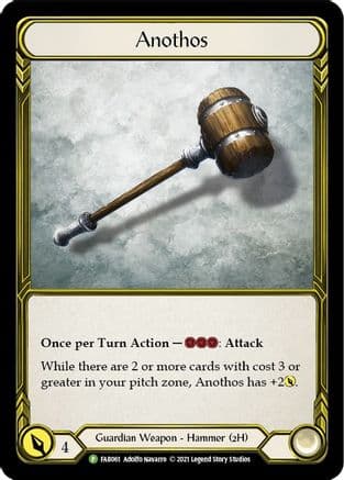 Anothos (Golden) - FAB061 (FAB061) - Flesh and Blood: Promo Cards