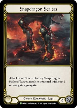 Snapdragon Scalers (Golden) - FAB065 (FAB065) - Flesh and Blood: Promo Cards